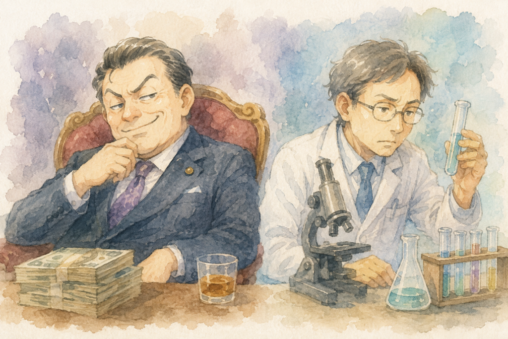 政治家と研究者